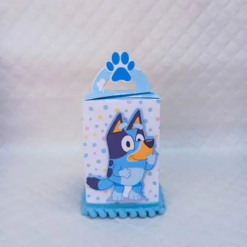 Caixa Alça Alta Bluey Menino - 20 Peças