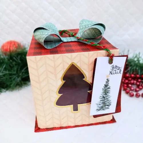 Kit 10 Caixas Mini Panetone