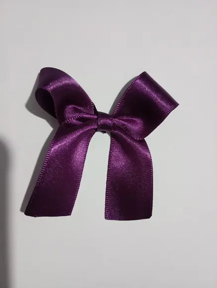 Laços de Cetim Roxo