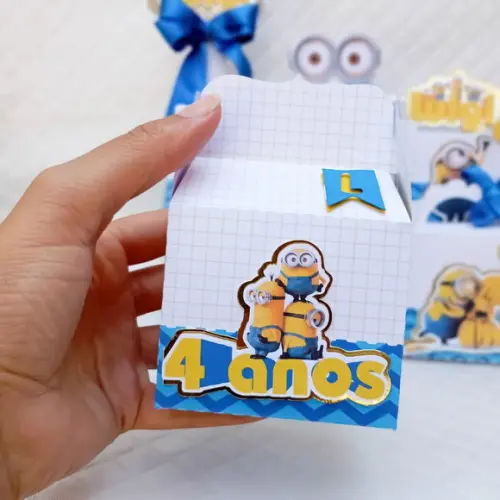 Caixa Maleta Minions - 20 Peças