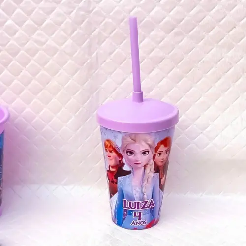 Kit 20 Copo Twister Frozen 2