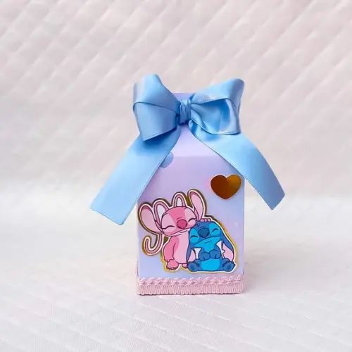 Caixa Milk Box Lillo Stitch - 20 Peças