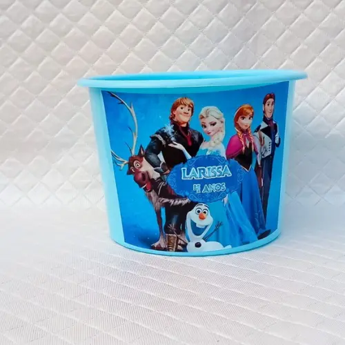 Kit Lembrancinha Balde Frozen