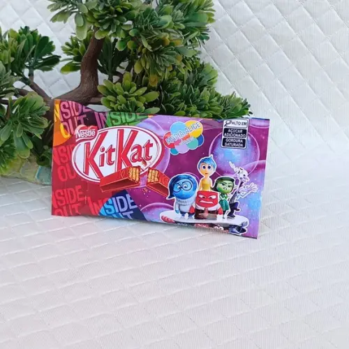 Rótulo Embalagem Chocolate Kit Kat Divertidamente