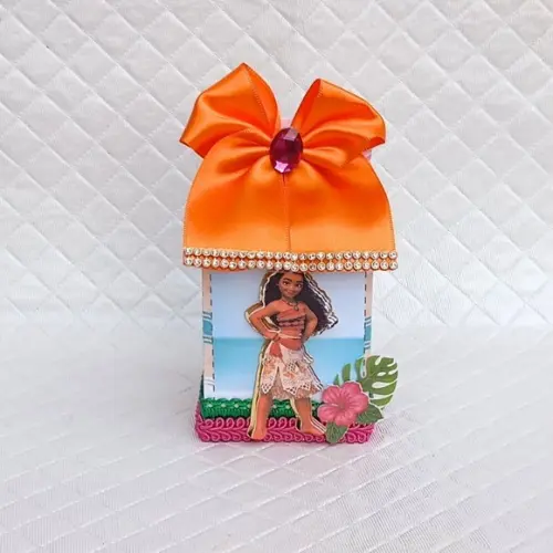 Kit 20 Caixa Milk Box Moana