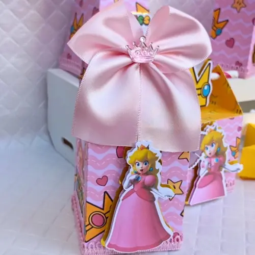 Caixa Milk Box Princesa Peach - 20 Peças