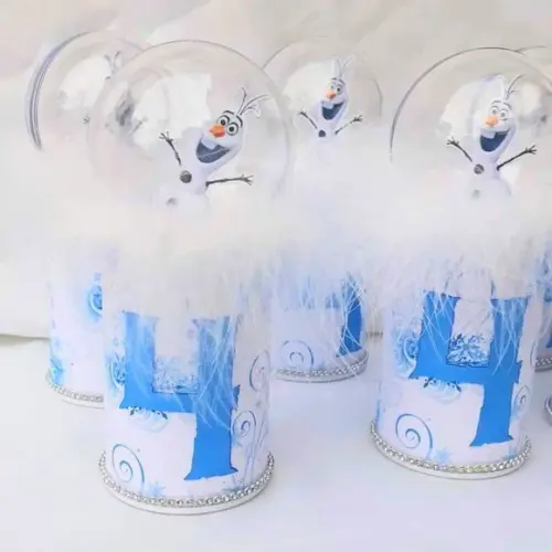 Pedido Especial - Joseane- Cofrinho Frozen Luxo