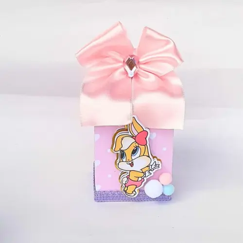 Lembrancinha Caixa Milk Box Lolla Looney Tunes 20 Caixas