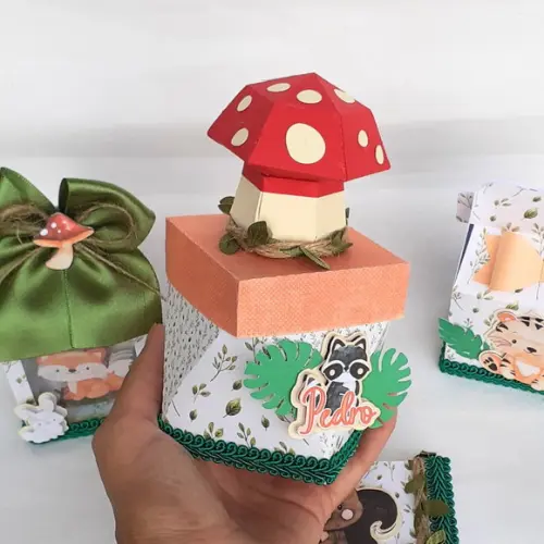 10 Caixas Petit Box Bosque Encantado