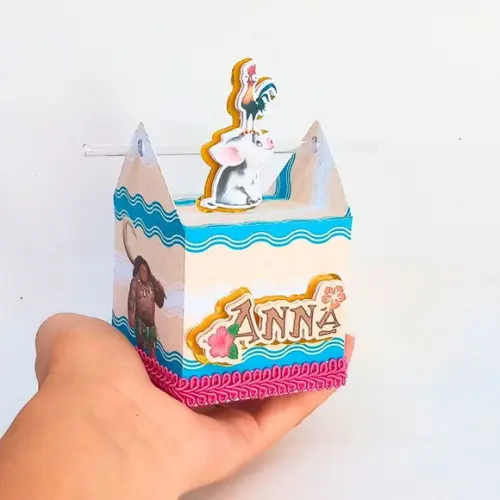 Caixa Canudo Moana Baby