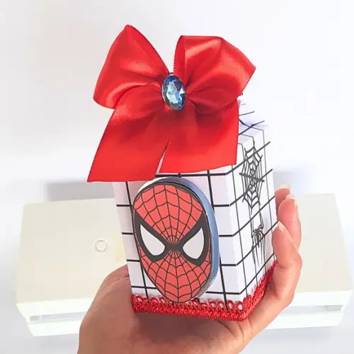 Caixa Milk Box Homem Aranha Luxo (20 Unidades)