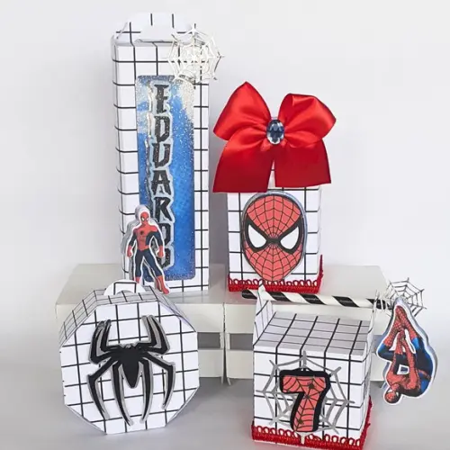 Kit Homem Aranha Luxo (20 Itens)