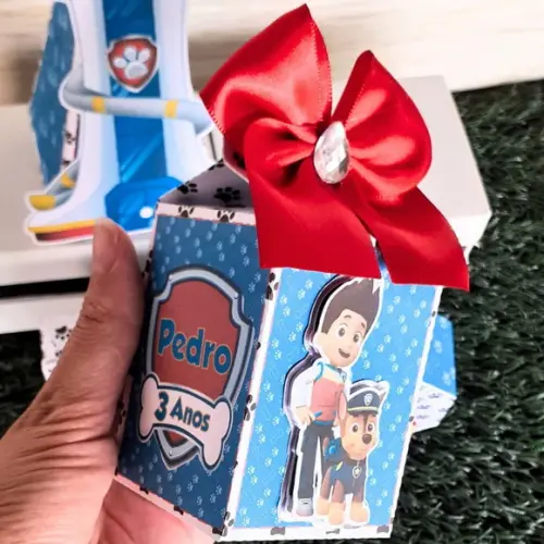 Caixa Milk Box Patrulha Canina