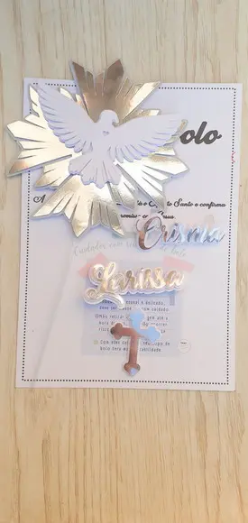 Topo de Bolo Crisma