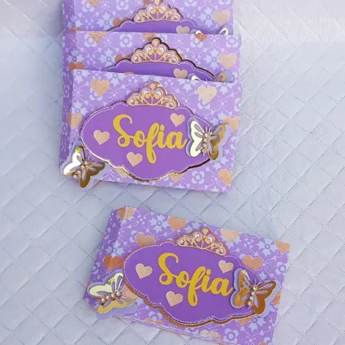 Caixa Kit Kat Princesa Sofia - 20 Peças