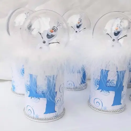Cofrinho Lembrancinha Frozen Luxo