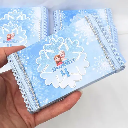 Lembrancinha Kit Kat Frozen