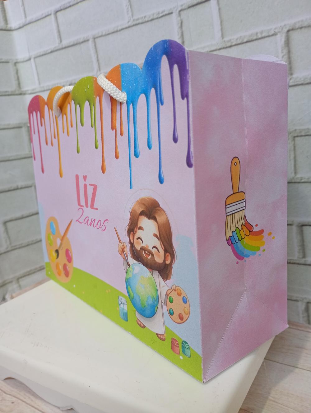 sacolinha personalizada O maior pintor rosa do mundo