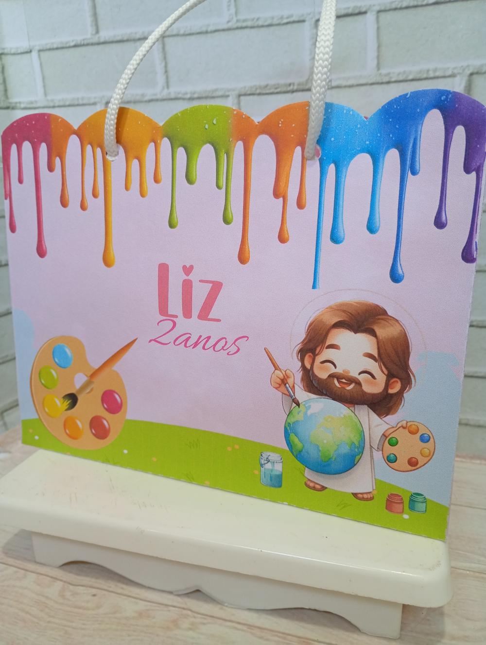 sacolinha personalizada O maior pintor rosa do mundo