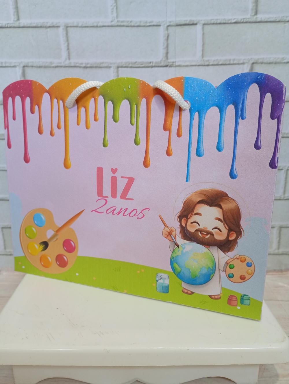 sacolinha personalizada O maior pintor rosa do mundo