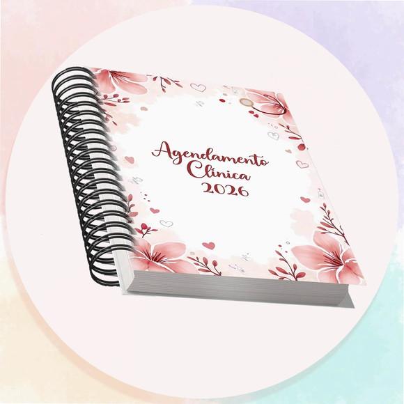 Arquivo Digital Agendamento Clínica 2026 Rosa