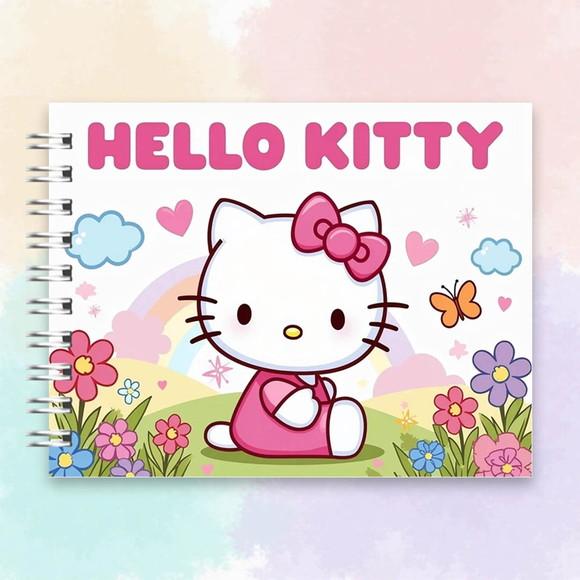 Arquivo Digital Livro de Colorir Hello Kitty