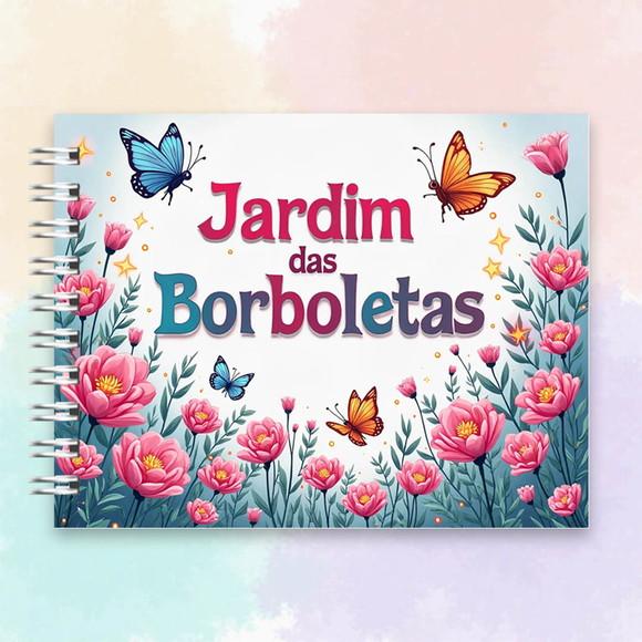 Arquivo Digital Livro de Colorir Jardim das Borboletas