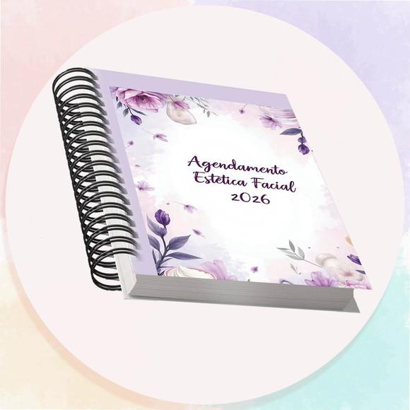 Arquivo Digital Agendamento Estética Facial 2026 Lilás