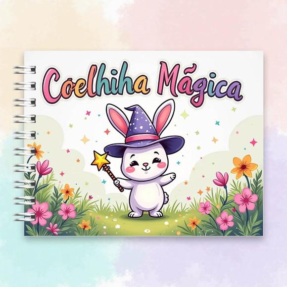 Arquivo Digital Livro de Colorir Coelhinha Mágica