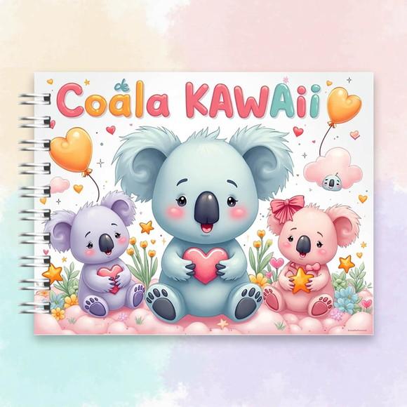 Arquivo Digital: Livro de Colorir Coala Kawaii