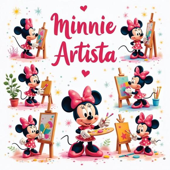 Arquivo Digital, Kit Digital Minnie Artista