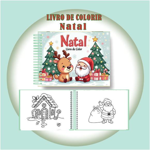 Arquivo Digital Livro de Colorir Natal