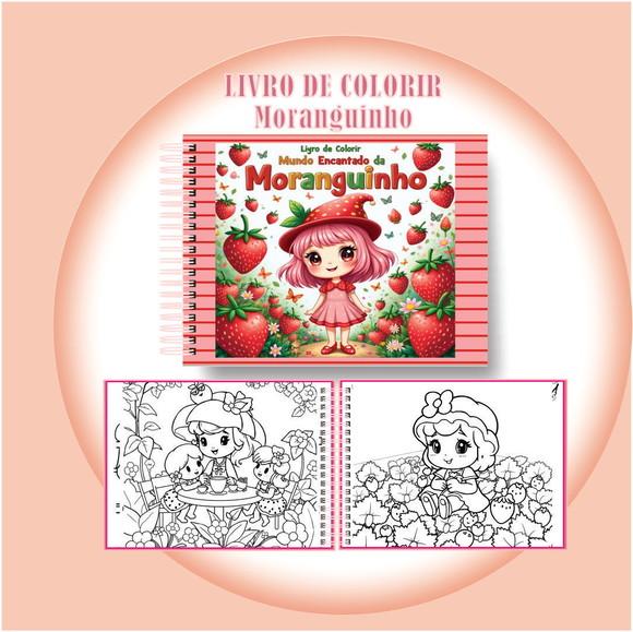 Arquivo Digital Livro de Colorir Moranguinho