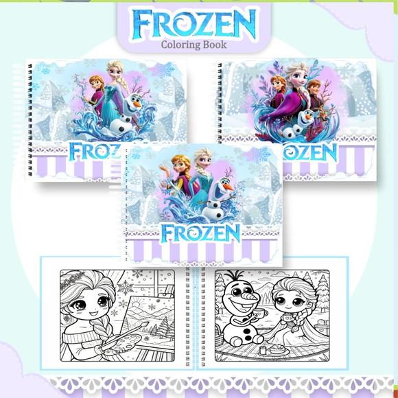Arquivo Digital: Livro de Colorir Frozen