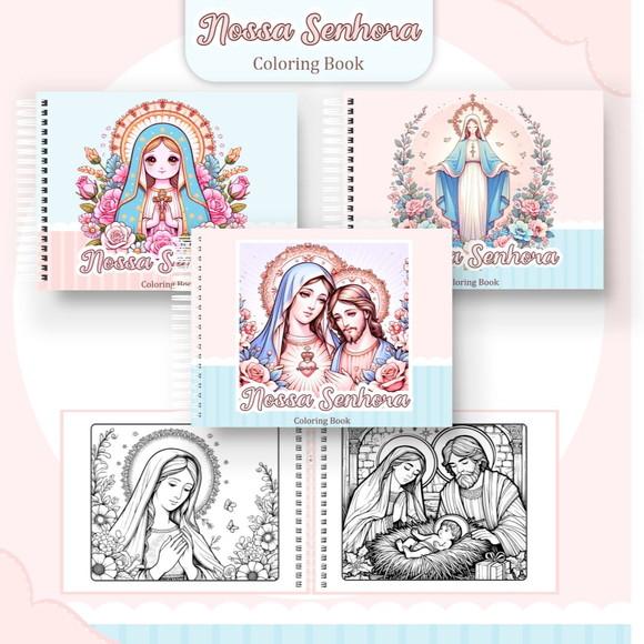 Arquivo Digital: Livro de Colorir Nossa Senhora