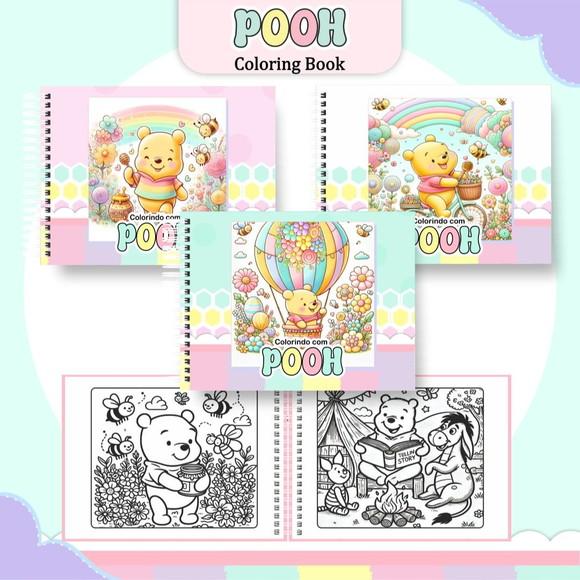 Arquivo Digital: Livro de Colorir ? Ursinho Pooh