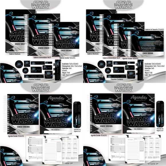 Arquivo Digital Combo Escolar 2025 - Star Wars