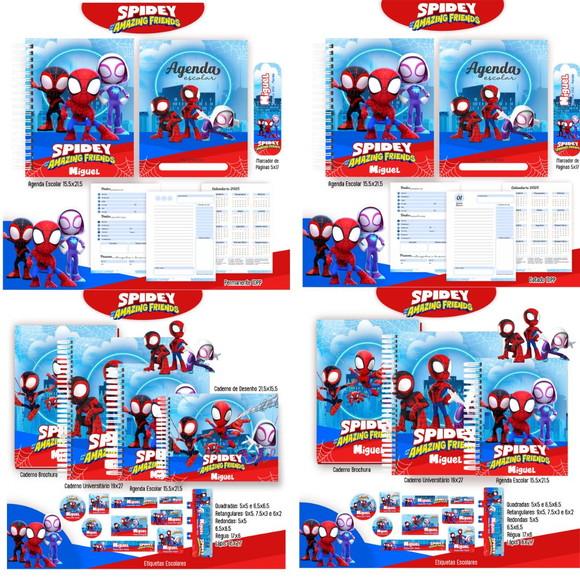 Arquivo Digital Combo Escolar 2025 - Aranha e Seus Amigos