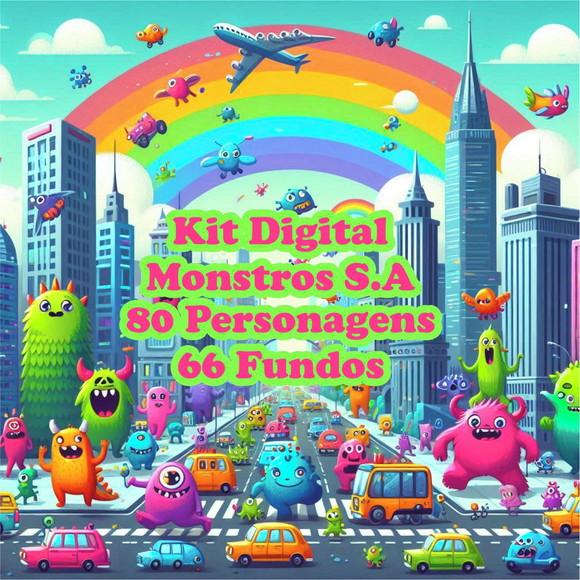 Kit Digital Completo Monstros S.a