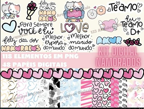 Kit Digital #dia dos namorados 03