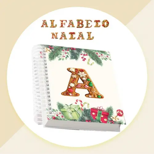Coleção Capas Alfabeto Natal Arquivo Digital
