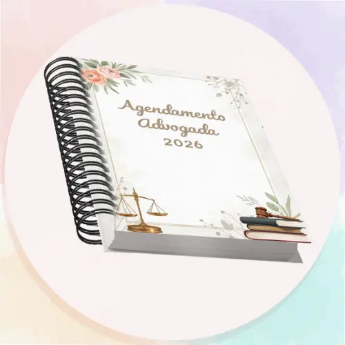 Agendamento Advogada 2026 , Arquivo Digital Cinza