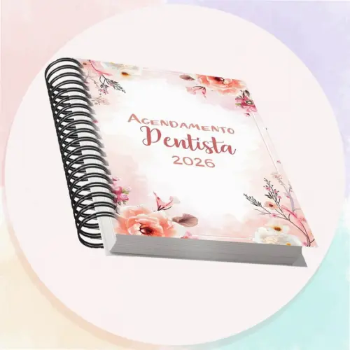 Arquivo Digital Agendamento Dentista 2026 Rosa
