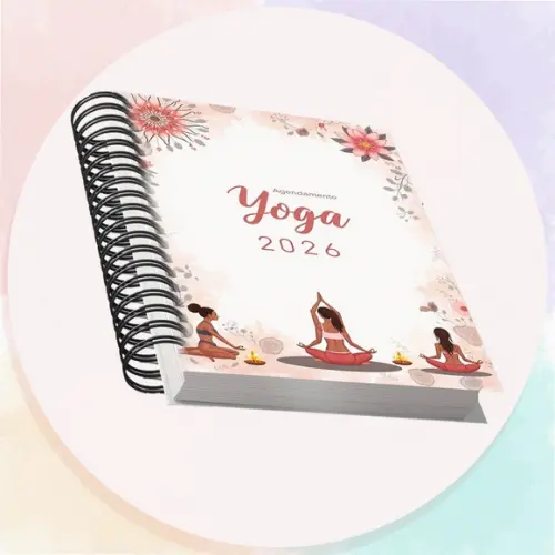 Arquivo Digital Agendamento Yoga 2026 Rosa