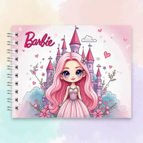 Arquivo Digital Livro de Colorir Barbie