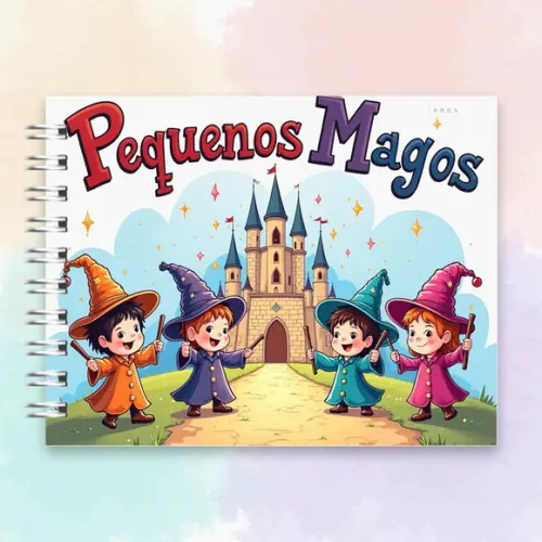 Arquivo Digital Livro de Colorir Pequenos Magos