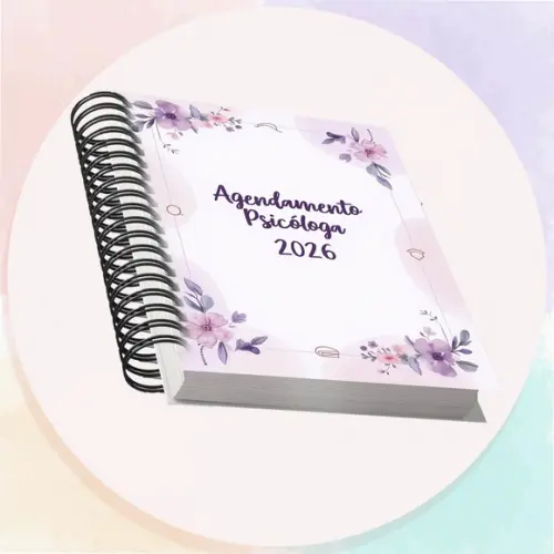 Arquivo Digital Coleção Psicóloga 2026 Lilás
