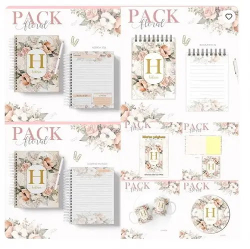 Combo Agendas Foral 2026 Arquivo Digital