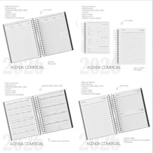 Miolo Agenda Comercial 2026 Arquivo Digital