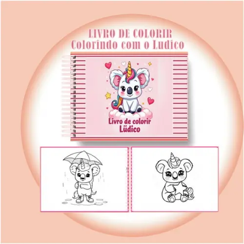 Arquivo Digital Livro de Colorir Colorindo com o Lúdico